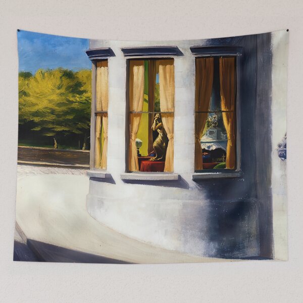 Item preview, Edward Hopper - Authentic Edward Hopper Artwork -  High Quality & Original Design By Edward Hopper Artwork designed and sold by Dahmadlo.