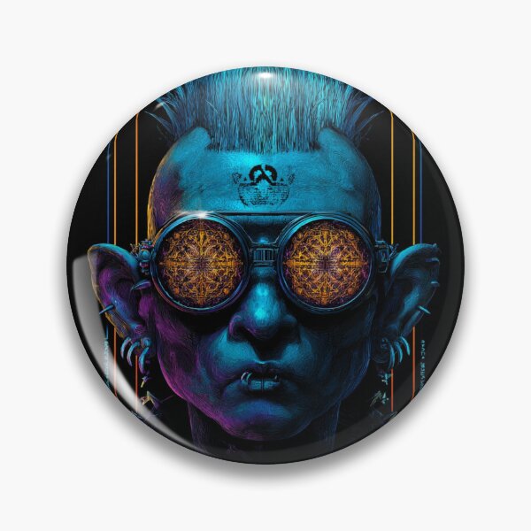 Item preview, Neon DMT Cyberpunk Oracle designed and sold by DarkSpaceVibes.