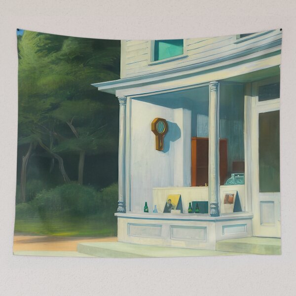 Item preview, Edward Hopper - Authentic Edward Hopper Artwork -  High Quality & Original Design By Edward Hopper Artwork designed and sold by Dahmadlo.