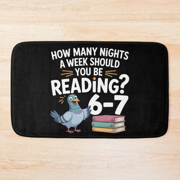 Item preview, How Many Nights a Week Should You be Reading? 6–7 designed and sold by BLZART.