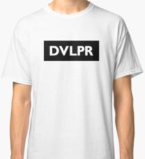 DVLPR label black Classic T-Shirt