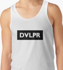 DVLPR label black Tank Top