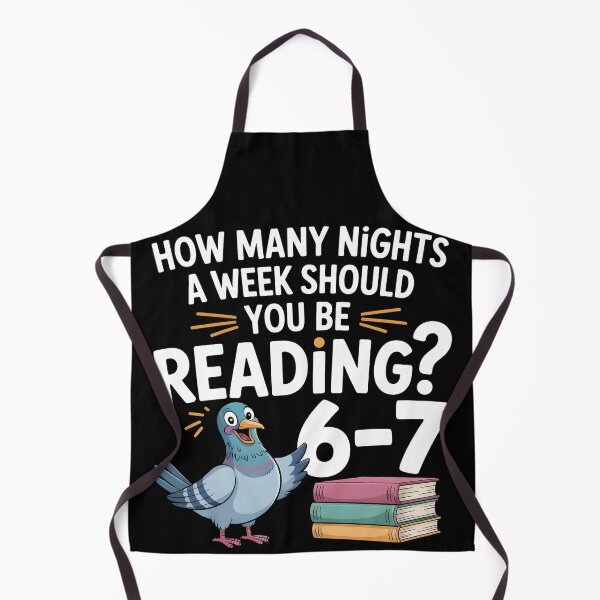 Item preview, How Many Nights a Week Should You be Reading? 6–7 designed and sold by BLZART.