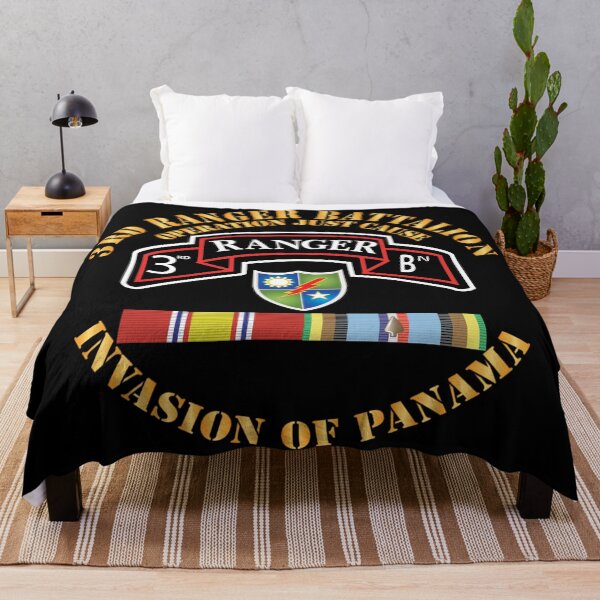 Item preview, Army - Panama - 3rd Rgr Bn Operation Just Cause w Svc Ribbons X 300 designed and sold by Military Insignia Products.