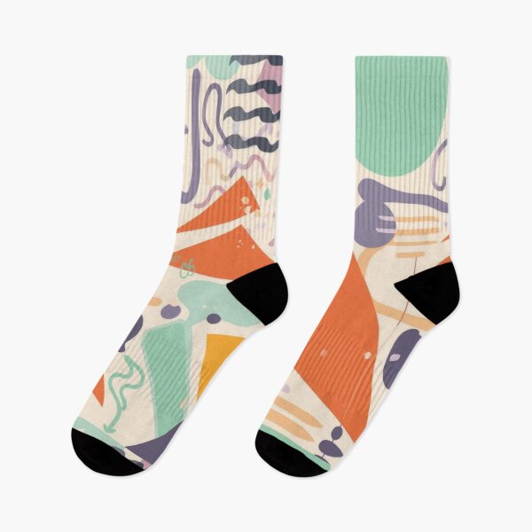 Item preview, Rhythm Shapes | Abstract Retro Geometry designed and sold by AM-little-shop.