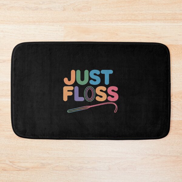 Item preview, Just Floss Dental Oral Hygienist RDH Dentist Assistant designed and sold by HuValverdeArt.
