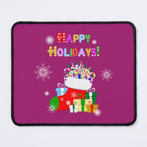 Item preview, Santa's Christmas boot with candy, gifts and snowflakes designed and sold by Tsvirish.
