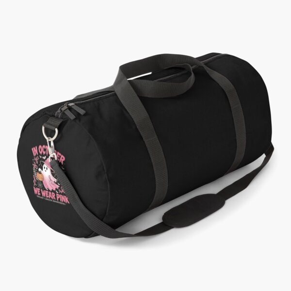 Item preview, In October We Wear Pink Ghost Witch Breast Cancer Awareness 12 designed and sold by RayArmstrong.