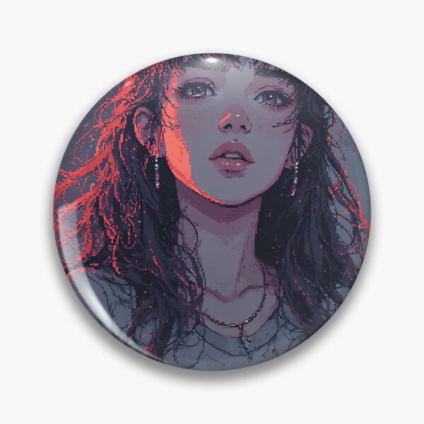 Item preview, Retro Beautiful Girl Sticker designed and sold by pexoboy.