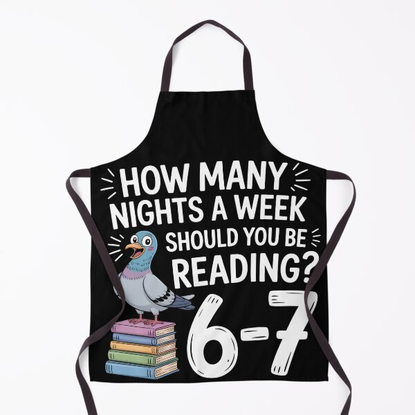 Item preview, How Many Nights a Week Should You be Reading? 6–7 designed and sold by BLZART.