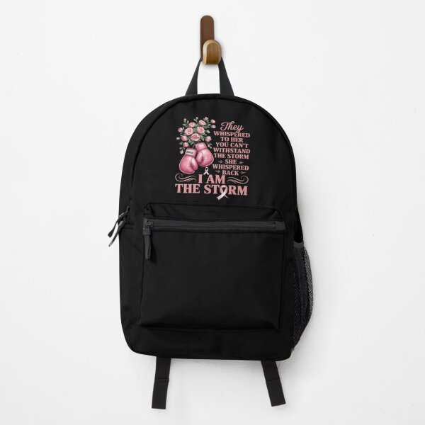 Item preview, I'm The Storm Boxing Warrior Pink Ribbon Women Breast Cancer designed and sold by HaileyRobel.