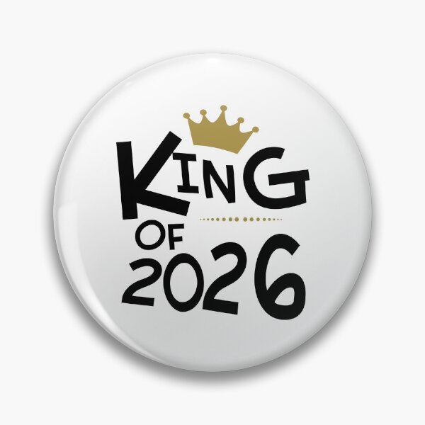 Item preview, King of 2026  NY039 designed and sold by Persnicketee.