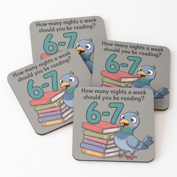 Item preview, How Many Nights a Week Should You be Reading? 6–7 designed and sold by BLZART.