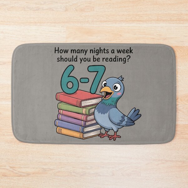 Item preview, How Many Nights a Week Should You be Reading? 6–7 designed and sold by BLZART.