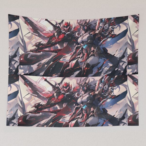 Item preview, Epic Armored Warriors Mechs Thrilling Battle Action designed and sold by ART ATTACK ZONE.