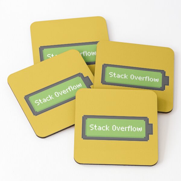 Item preview, Powered by Stack Overflow Pixel Art designed and sold by WiserShop.