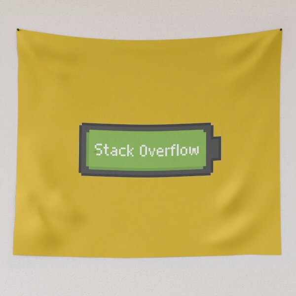Item preview, Powered by Stack Overflow Pixel Art designed and sold by WiserShop.