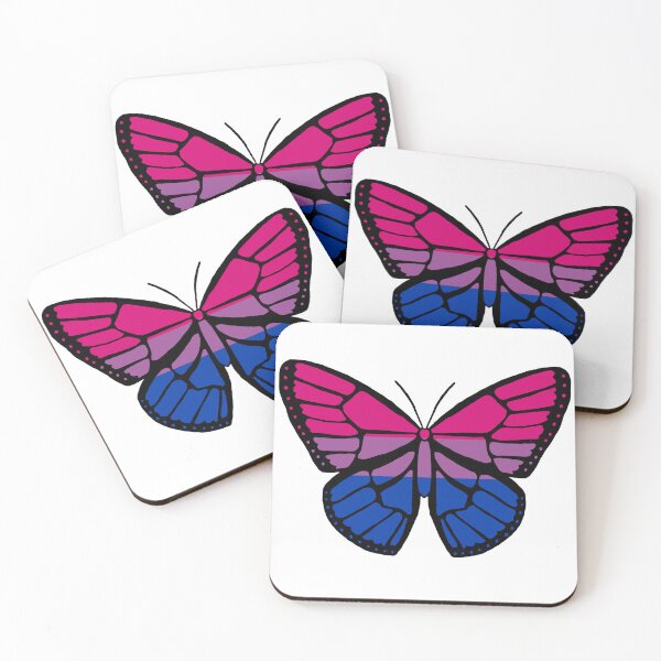 Item preview, Bi pride butterfly designed and sold by Angry-viking.