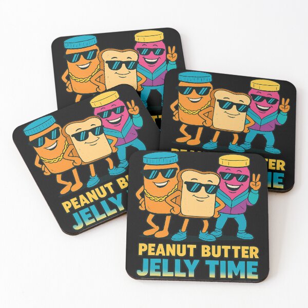 Item preview, Peanut Butter Jelly Time designed and sold by BLEACHD.