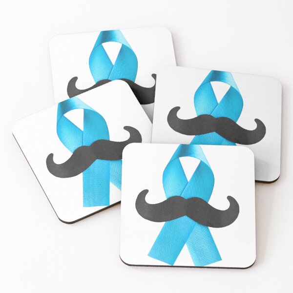 Item preview, Blue Ribbon Mustache - Men's Health Awareness designed and sold by CourageByChoice.