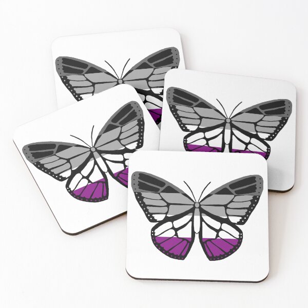 Item preview, Ace pride butterfly designed and sold by Angry-viking.