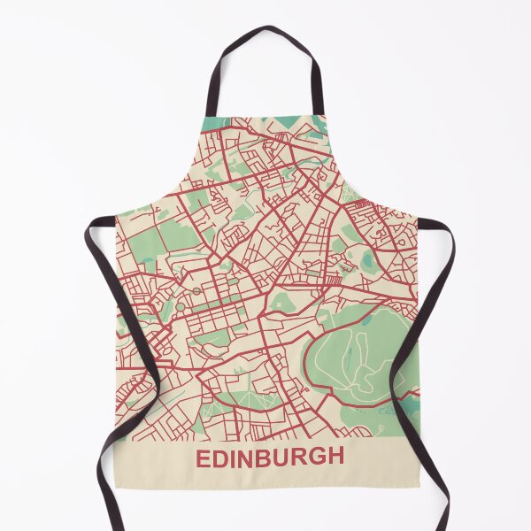 Item preview, Edinburgh Map Scotland UK designed and sold by MapsByLeo.