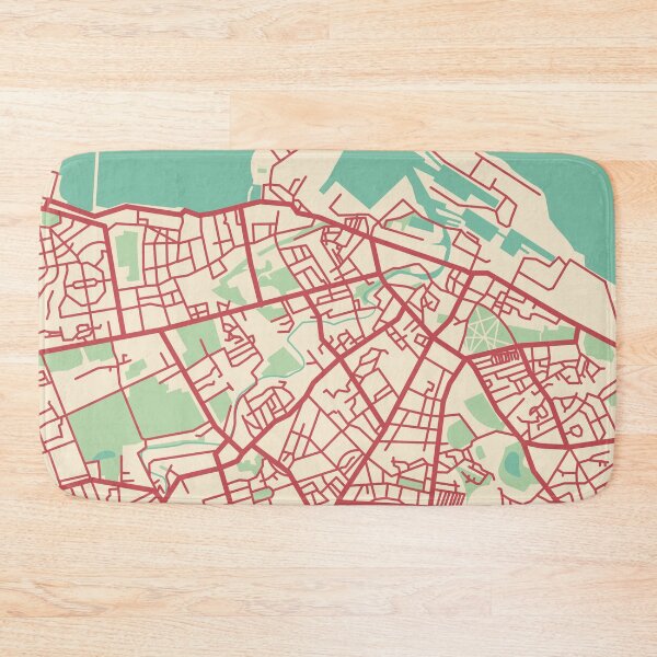 Item preview, Edinburgh Map Scotland UK designed and sold by MapsByLeo.