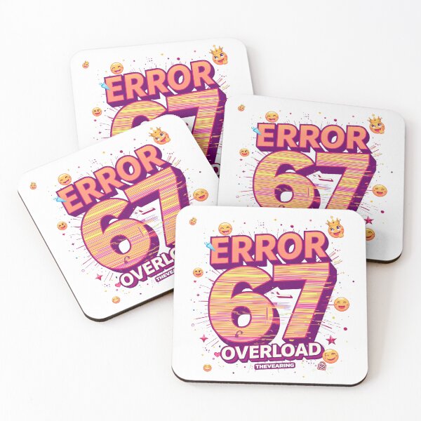 Item preview, Error 67 Meme Overload Funny Glitch Meme T-Shirt – Internet Meme Humor Design designed and sold by GAIDREDA.