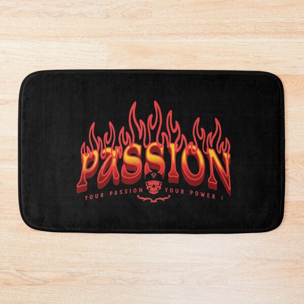 Item preview, Flaming Passion Skull Bold Graphic designed and sold by Oniyasha.