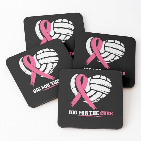 Item preview, Dig For A Cure Breast Cancer Awareness Volleyball designed and sold by RayArmstrong.