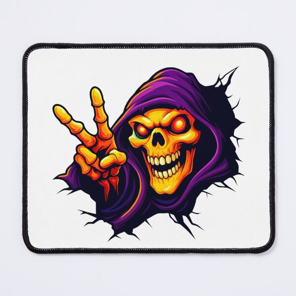 Item preview, Neon Reaper Breakout – Cyber Soul Unleashed designed and sold by ArtesioByZaber.