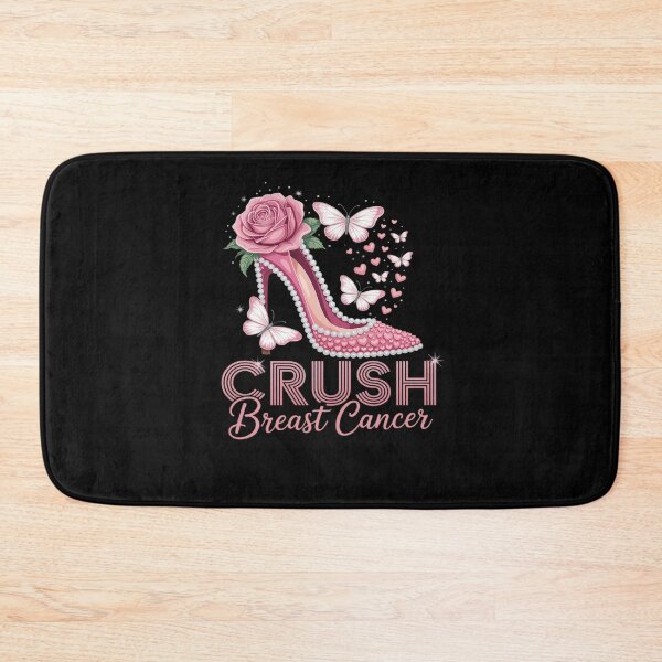 Item preview, Crush Breast Cancer Awareness High Heels Pink Ribbon designed and sold by FranzFriesen.