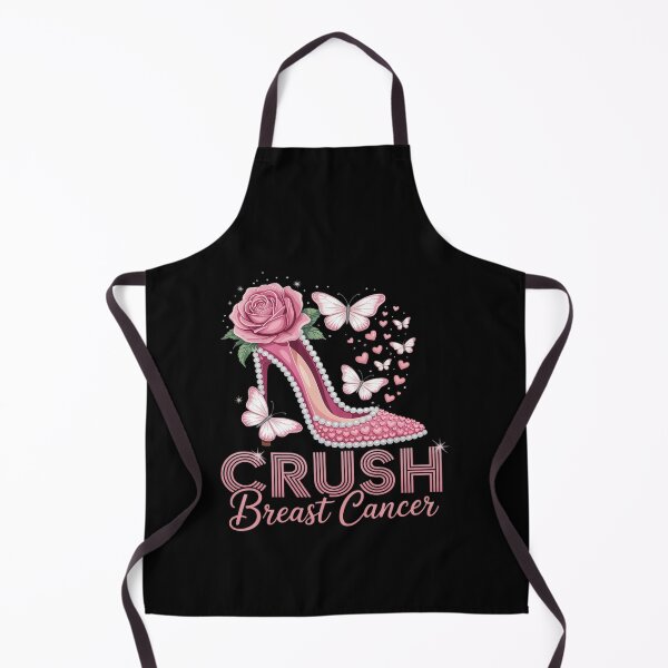 Item preview, Crush Breast Cancer Awareness High Heels Pink Ribbon designed and sold by FranzFriesen.