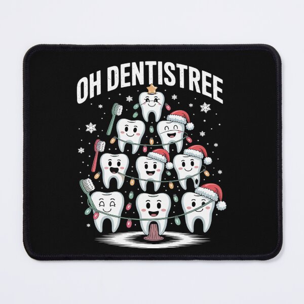 Item preview, Oh Dentistree Christmas Tree Teeth Dentistry Dental Dentist  designed and sold by HuValverdeArt.
