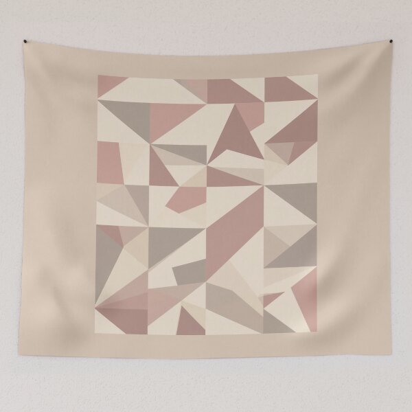 Item preview, Soft Triangles | Minimal Geometric Abstract designed and sold by AM-little-shop.