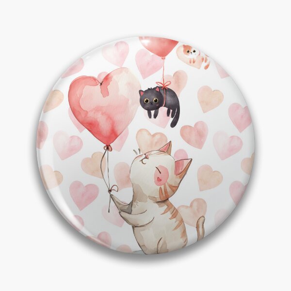 Item preview, Cat love tiny hearts designed and sold by CaseMastery.