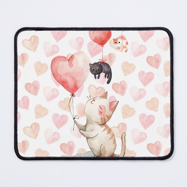 Item preview, Cat love tiny hearts designed and sold by CaseMastery.