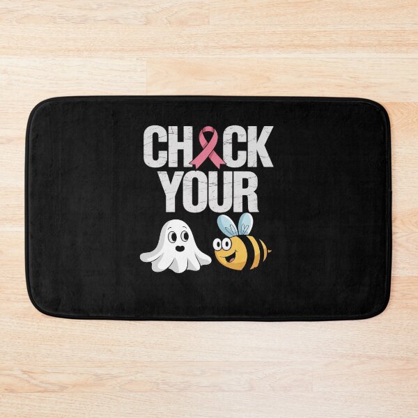 Item preview, Check Your Boo Bees Shirt Funny Breast Cancer Halloween Gift T-Shirt designed and sold by RayArmstrong.