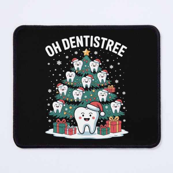 Item preview, Oh Dentistree Christmas Tree Teeth Doctor Dentist designed and sold by HuValverdeArt.