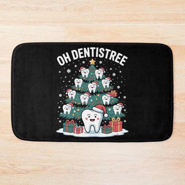 Item preview, Oh Dentistree Christmas Tree Teeth Doctor Dentist designed and sold by HuValverdeArt.