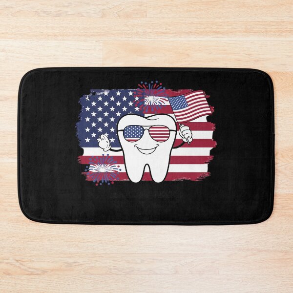 Item preview, Oral Health Dental Dentist Us Flag Making Teeth Great Again designed and sold by HuValverdeArt.