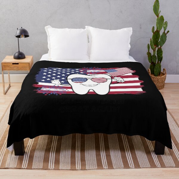 Item preview, Oral Health Dental Dentist Us Flag Making Teeth Great Again designed and sold by HuValverdeArt.