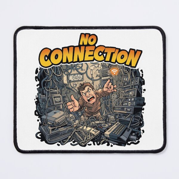 Item preview, Copy of No Connection – The Wi-Fi Rage Moment designed and sold by AndrewYoko.