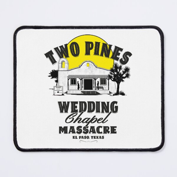 Item preview, Two Pines Wedding Chapel Massacre designed and sold by Candywrap Studio.