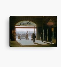 Canns Flinders Street Station 19570103 0036 Canvas Print