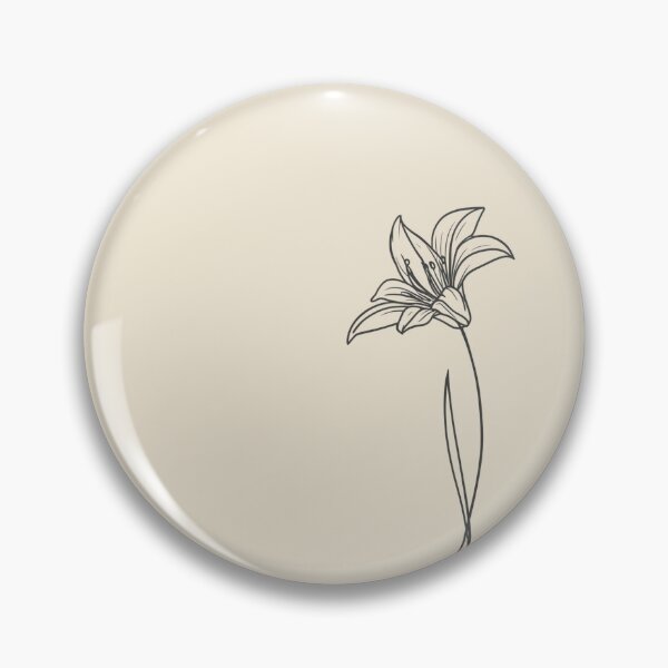 Item preview, Single Stem | Minimal Lily Line Art designed and sold by AM-little-shop.