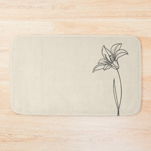 Item preview, Single Stem | Minimal Lily Line Art designed and sold by AM-little-shop.