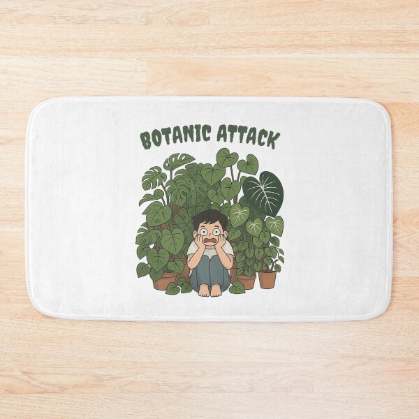 Item preview, Botanic Attack – Plant Panic Illustration designed and sold by Prints Off Whales.