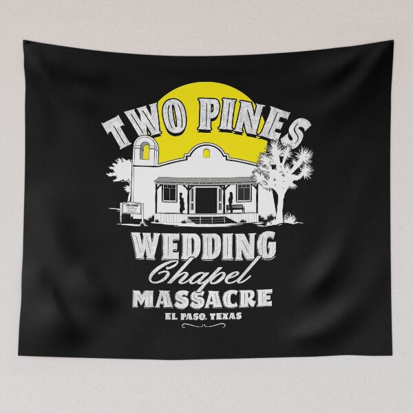 Item preview, Two Pines Wedding Chapel Massacre designed and sold by Candywrap Studio.