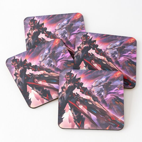 Item preview, Pink Epic Armored Warriors Mechs Thrilling Battle Action designed and sold by ART ATTACK ZONE.